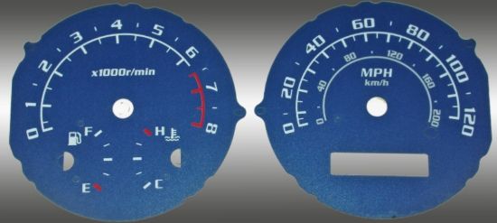 Picture of US Speedo Instrument Cluster Gauge Face Kit - AVE064