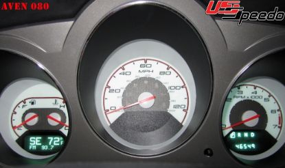 Picture of US Speedo Instrument Cluster Gauge Face Kit - AVE080
