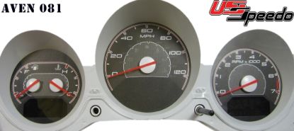 Picture of US Speedo Instrument Cluster Gauge Face Kit - AVE081