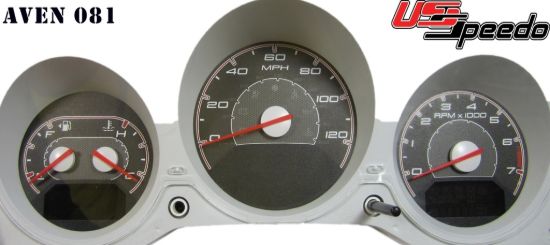 Picture of US Speedo Instrument Cluster Gauge Face Kit - AVE081