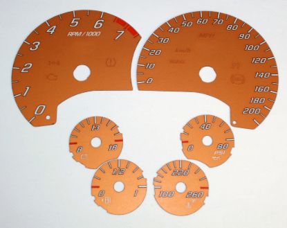 Picture of US Speedo Instrument Cluster Gauge Face Kit - C60639