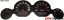 Picture of US Speedo Instrument Cluster Gauge Face Kit - CHAL1609