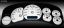 Picture of US Speedo Instrument Cluster Gauge Face Kit - CK100023K0
