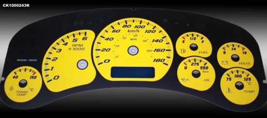 Picture of US Speedo Instrument Cluster Gauge Face Kit - CK100024K3