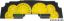 Picture of US Speedo Instrument Cluster Gauge Face Kit - F250044D3