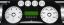 Picture of US Speedo Instrument Cluster Gauge Face Kit - F250084D0