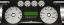 Picture of US Speedo Instrument Cluster Gauge Face Kit - F250084D2