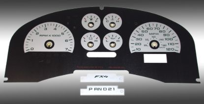 Picture of US Speedo Instrument Cluster Gauge Face Kit - FX4072