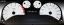 Picture of US Speedo Instrument Cluster Gauge Face Kit - H3060K
