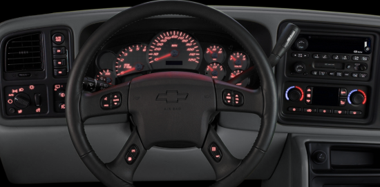 Picture of US Speedo Dash Indicator Light Set - LEDGMD002R