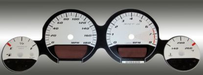 Picture of US Speedo Instrument Cluster Gauge Face Kit - MAG070K