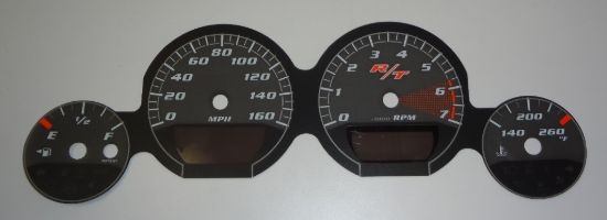 Picture of US Speedo Instrument Cluster Gauge Face Kit - MAG081K