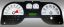 Picture of US Speedo Instrument Cluster Gauge Face Kit - MUS0840K