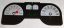 Picture of US Speedo Instrument Cluster Gauge Face Kit - MUS0842