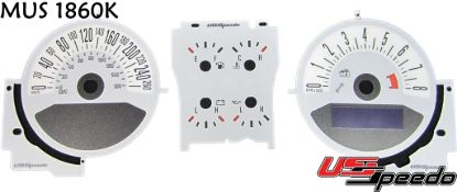 Picture of US Speedo Instrument Cluster Gauge Face Kit - MUS1864