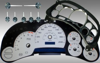Picture of US Speedo Instrument Cluster Gauge Face Kit - PLK053K2