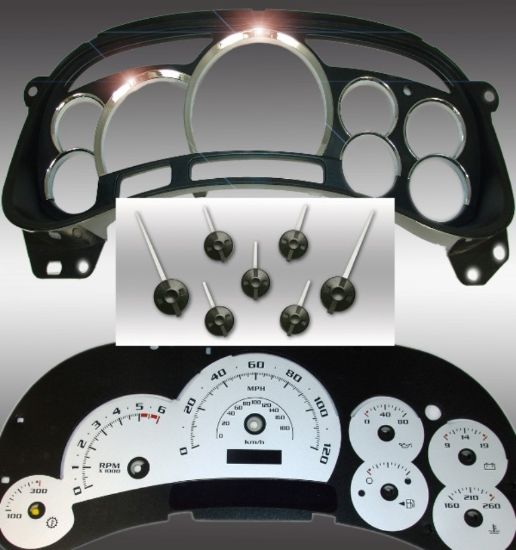 Picture of US Speedo Instrument Cluster Gauge Face Kit - PLK0542