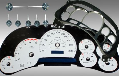 Picture of US Speedo Instrument Cluster Gauge Face Kit - PLK054DK0