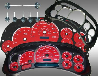 Picture of US Speedo Instrument Cluster Gauge Face Kit - PLK054DK5