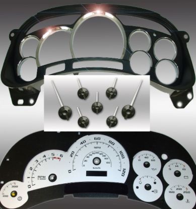 Picture of US Speedo Instrument Cluster Gauge Face Kit - PLK054LED2