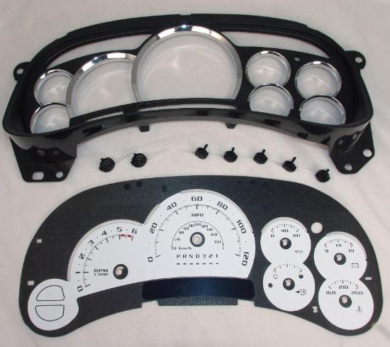 Picture of US Speedo Instrument Cluster Gauge Face Kit - PLK0630