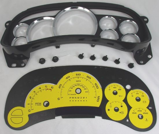 Picture of US Speedo Instrument Cluster Gauge Face Kit - PLK0633