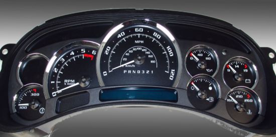 Picture of US Speedo Instrument Cluster Gauge Face Kit - PLK0641