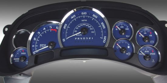 Picture of US Speedo Instrument Cluster Gauge Face Kit - PLK0644