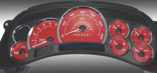 Picture of US Speedo Instrument Cluster Gauge Face Kit - PLK0645