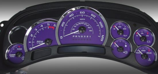 Picture of US Speedo Instrument Cluster Gauge Face Kit - PLK0647