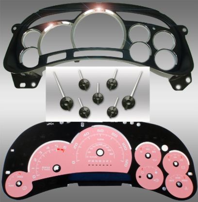 Picture of US Speedo Instrument Cluster Gauge Face Kit - PLK0648