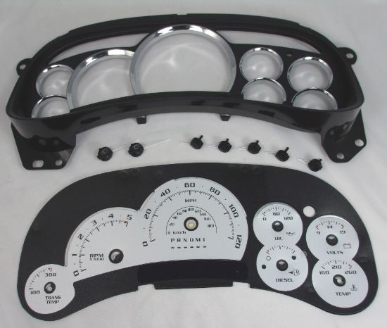Picture of US Speedo Instrument Cluster Gauge Face Kit - PLK064D2