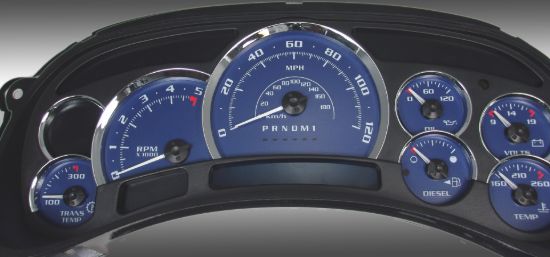 Picture of US Speedo Instrument Cluster Gauge Face Kit - PLK064D4