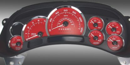 Picture of US Speedo Instrument Cluster Gauge Face Kit - PLK064D5