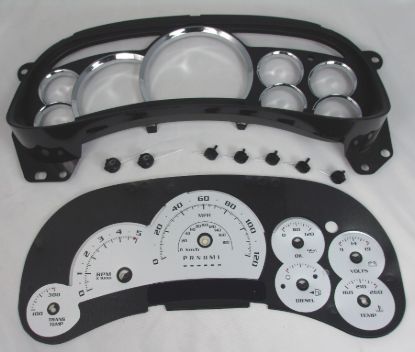 Picture of US Speedo Instrument Cluster Gauge Face Kit - PLK064DLED2