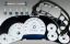 Picture of US Speedo Instrument Cluster Gauge Face Kit - PLK064K0