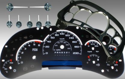 Picture of US Speedo Instrument Cluster Gauge Face Kit - PLK064K1