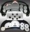 Picture of US Speedo Instrument Cluster Gauge Face Kit - PLT120053LED0