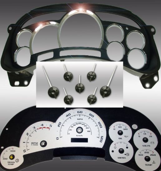 Picture of US Speedo Instrument Cluster Gauge Face Kit - PLT120054D1
