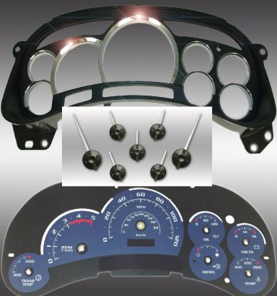 Picture of US Speedo Instrument Cluster Gauge Face Kit - PLT120054D4
