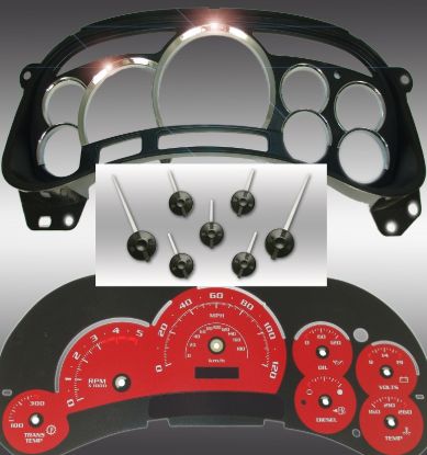 Picture of US Speedo Instrument Cluster Gauge Face Kit - PLT120054D5
