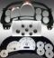 Picture of US Speedo Instrument Cluster Gauge Face Kit - PLT120054DLED1