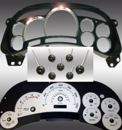 Picture of US Speedo Instrument Cluster Gauge Face Kit - PLT120054DLED2