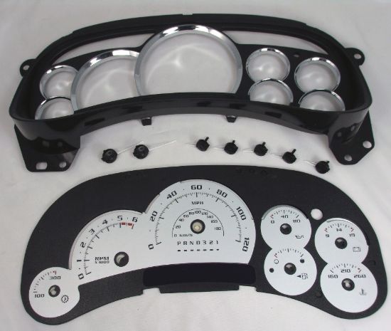 Picture of US Speedo Instrument Cluster Gauge Face Kit - PLT1200642