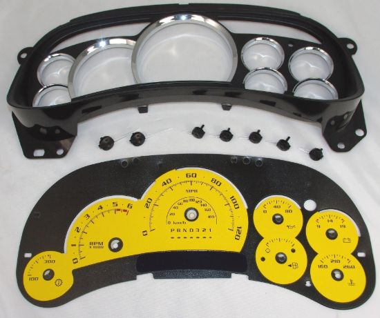 Picture of US Speedo Instrument Cluster Gauge Face Kit - PLT1200643