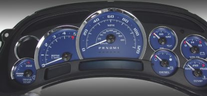Picture of US Speedo Instrument Cluster Gauge Face Kit - PLT120064D4