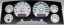 Picture of US Speedo Instrument Cluster Gauge Face Kit - RAM022K