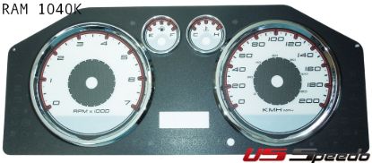 Picture of US Speedo Instrument Cluster Gauge Face Kit - RAM1040K