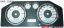 Picture of US Speedo Instrument Cluster Gauge Face Kit - RAM140K