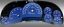 Picture of US Speedo Instrument Cluster Gauge Face Kit - SS120064D4